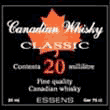 Canadian Whisky is a typicaly Canadian whisky, rich but mild flavour without smokeyness.