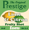 Lemon & Lime is a tasty fruit shot with a distinct flavour of lime and lemon